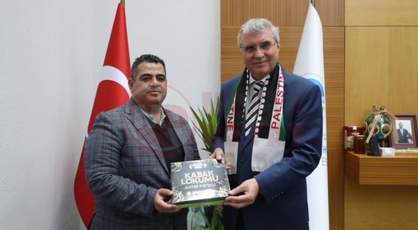 Başkan Yüce Filistin Spor Bakan Yardımcısını ağırladı