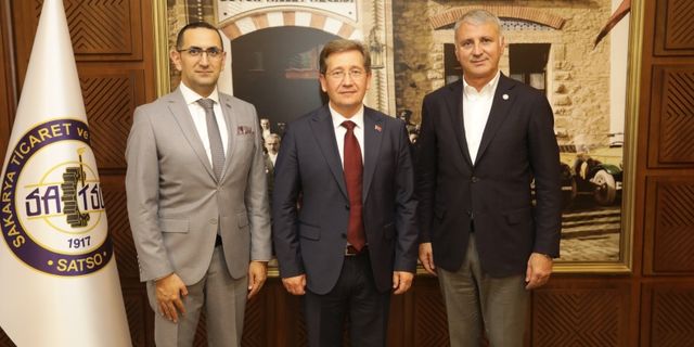 Belarus Ankara Büyükelçisi Victor Rybak SATSO’da