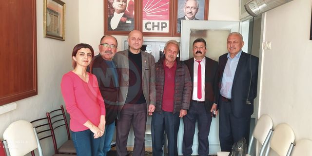 CHP İlçe Başkanlarından istişare ziyareti