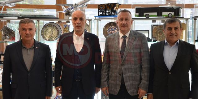 Başkan Işıksu'dan Ankara'da ziyaret turu