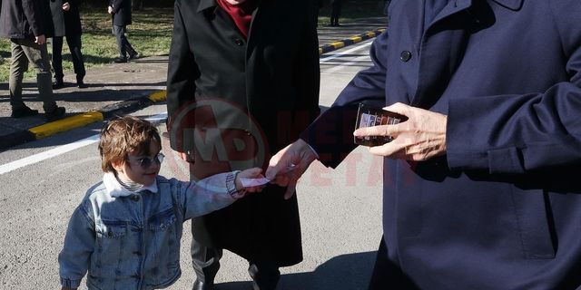 Cumhurbaşkanı Erdoğan’dan minik Zayn’a harçlık