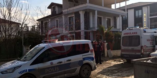 Evin terasında çalışma yaparken düşerek yaralandı