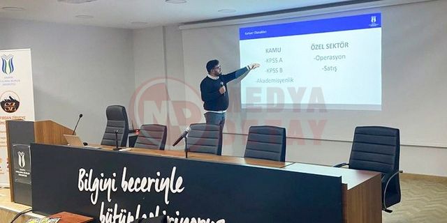 SUBÜ öğrencilerinden kariyer ve dil semineri