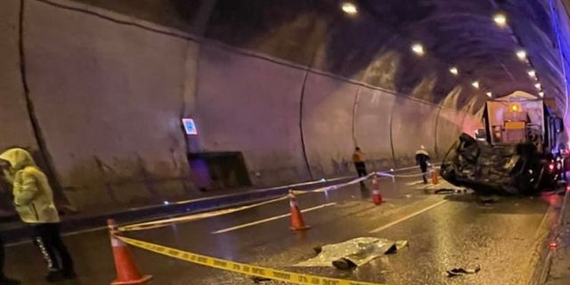 Bolu Dağı Tüneli'nde feci kaza: 1 ölü 6 yaralı