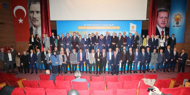 AK Parti'de Milletvekili aday adayları tanıtıldı!