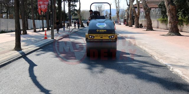 Çark Caddesi şimdi yeni yüzüyle