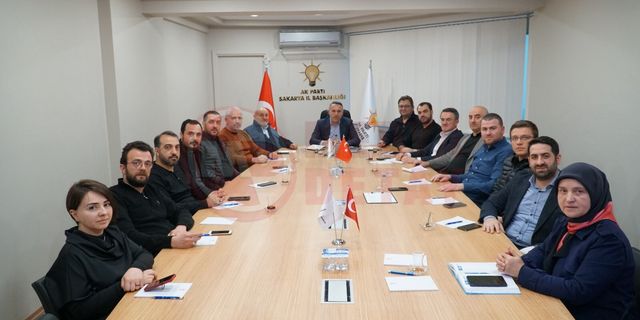 Başkan Tever, il başkanlarıyla görüştü