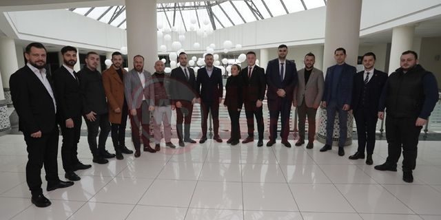 SATSO Meclis Başkanı Ercan MBDD’yi ağırladı