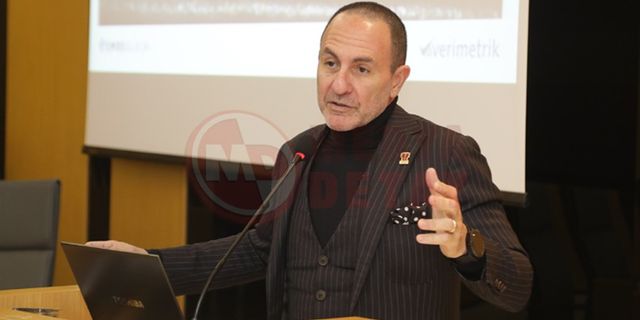 Prof. Dr. Emre Alkin SATSO’da konferansa katıldı
