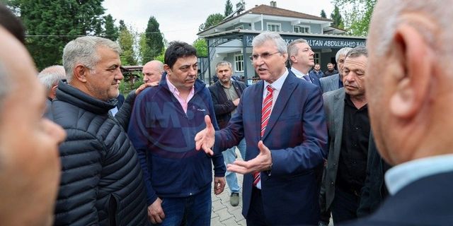 Başkan Yüce, Dernekkırı’nda vatandaşlarla buluştu
