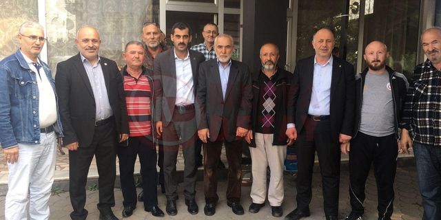 Cumhur İttifakı'nın ilçe başkanlarından mahalle ziyaretleri