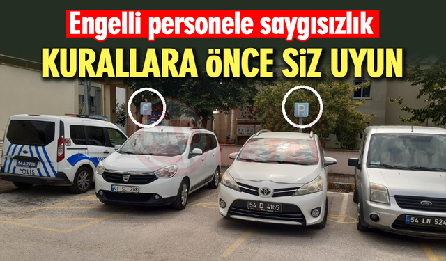 Engelli personele saygısızlık!