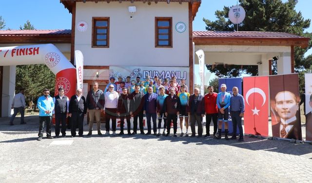 Dumanlı Uluslararası MTB Cup yarışları Erzincan’da yapıldı