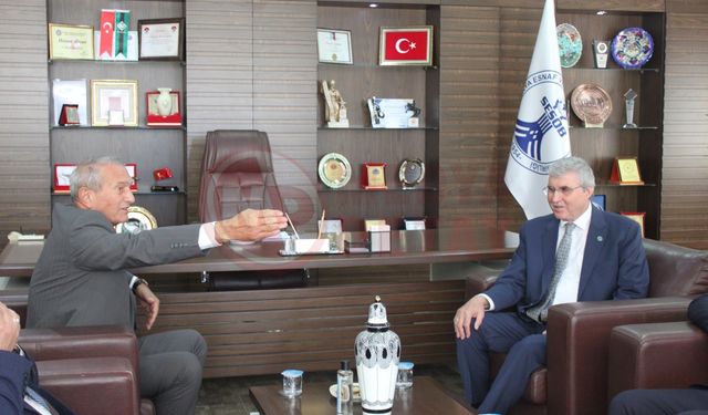 Başkan Yüce'den SESOB'a Ahilik ziyareti