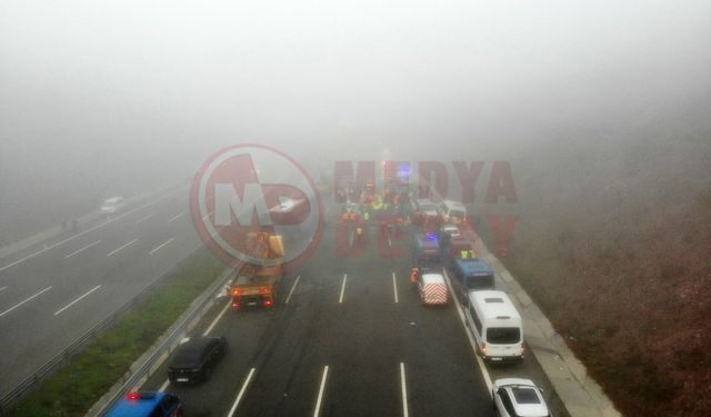 Kuzey Marmara Otoyolu 6 saat sonra açıldı