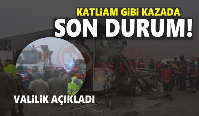 Valilik son durumu paylaştı