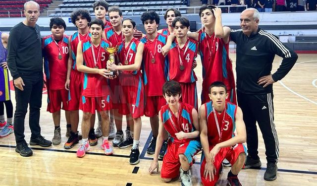 Liseler arası basketbolda şampiyon Tes-iş Anadolu