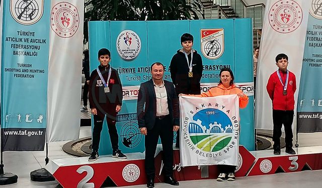 Büyükşehir sporcusundan Türkiye Şampiyonluğu’na tam isabet