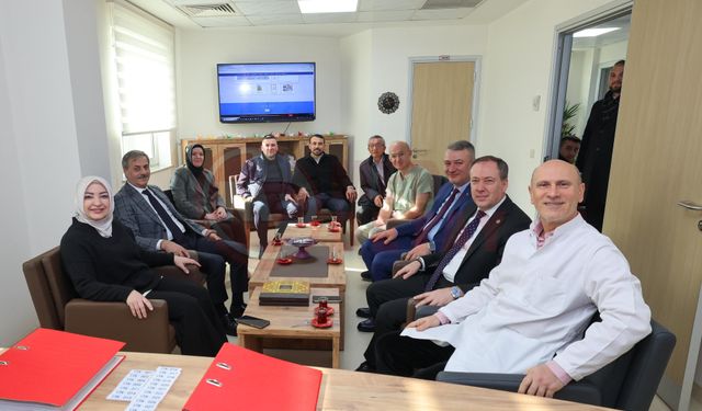 Alemdar Serdivan Devlet Hastanesini ziyaret etti