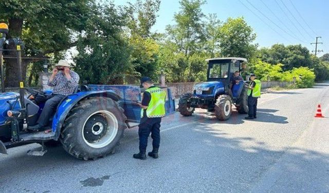 622 araç ile 185 sürücü trafikten men edildi