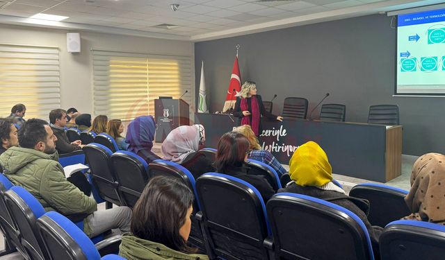 SUBÜ akademisyenleri için eğitim