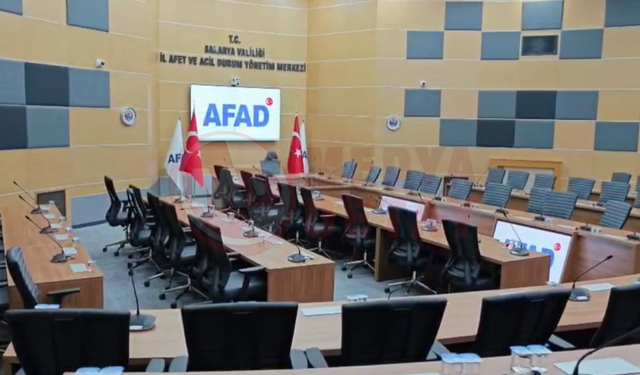 Sakarya'da afetler bu merkezde yönetilecek!