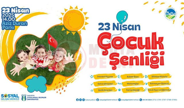 Büyükşehir’den çocuklara 23 Nisan şenliği