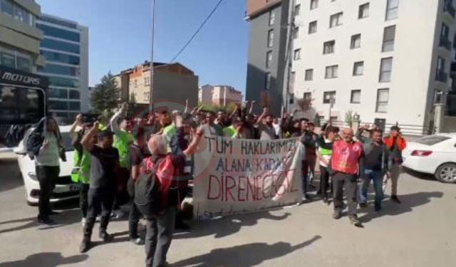 Sakarya Şehir Hastanesi işçileri tekrar eylemde