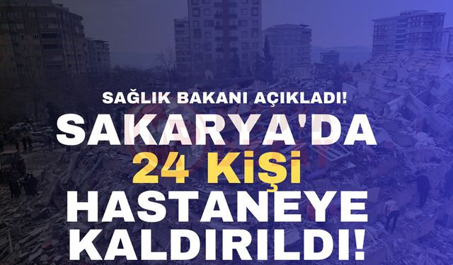 Sakarya'da 24 kişi hastaneye kaldırıldı!