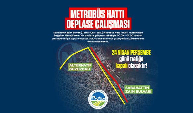 Sakarya Yenikent güzergahını kullananlar dikkat!