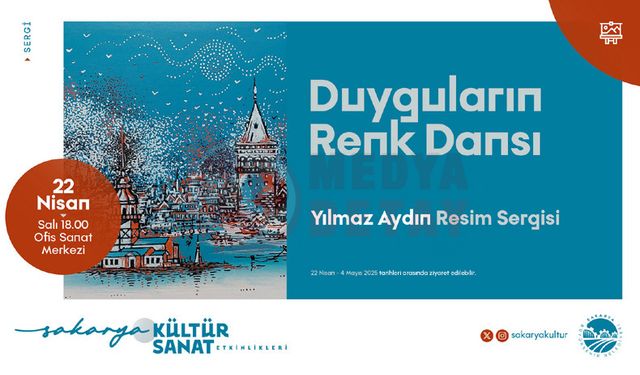 Ressam Yılmaz Aydın’ın “Duyguların Renk Dansı” sergisi OSM’de