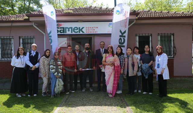 Uluslararası öğrenciler Türk mutfağını  SAMEK çatısı altında öğrendiler