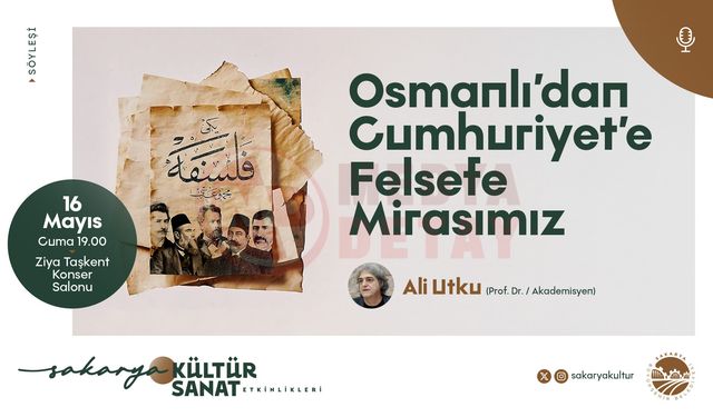 ‘Osmanlı’dan Cumhuriyet’e Felsefe Mirasımız’ söyleşisi Ziya Taşkent’te