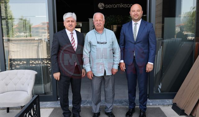 Vali Doğan’dan Ahmet Alkaş’a ziyaret