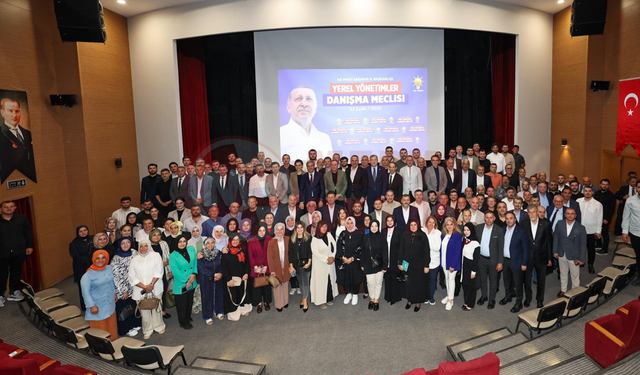 AK Parti Sakarya Teşkilatı İl Danışma Meclisi'nde buluştu