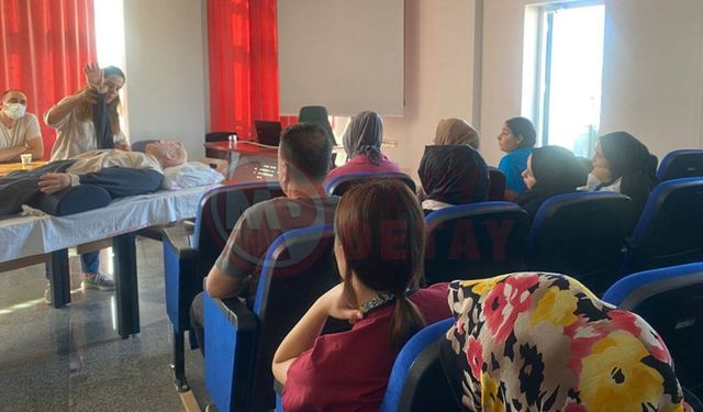 Hasta yakınlarına "palyatif bakım" süreci anlatıldı