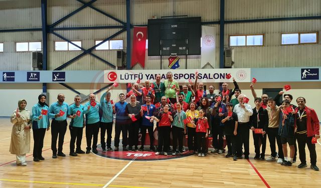 Sakarya’da Masa Tenisi Turnuvasında  89 sporcu kıyasıya yarıştı!