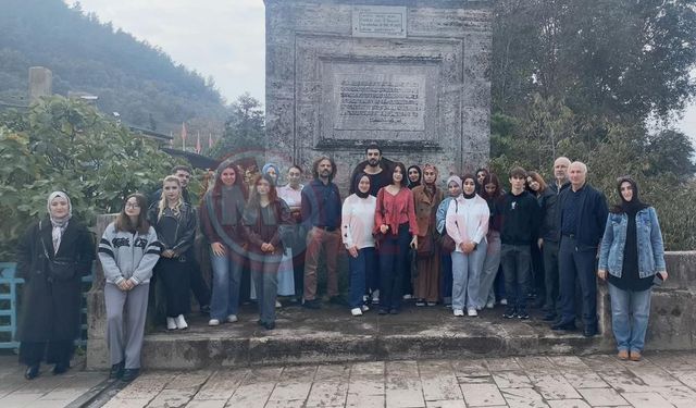 SUBÜ turizm öğrencileri tanıtım gezisinde buluştu