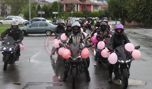 Motorları farkındalık için çalıştı!