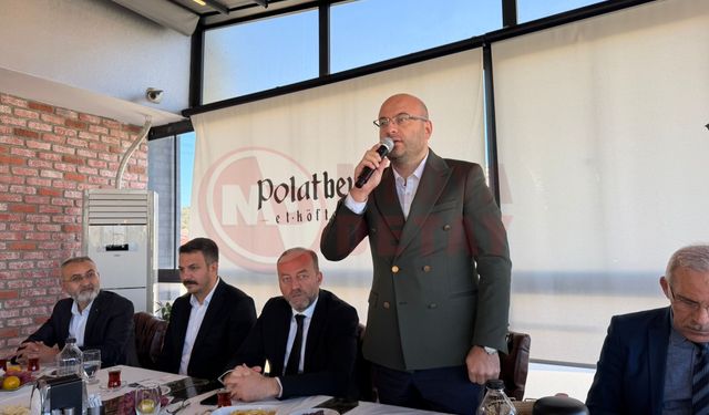 MHP İl Başkanı Alkaş iş dünyasıyla buluştu