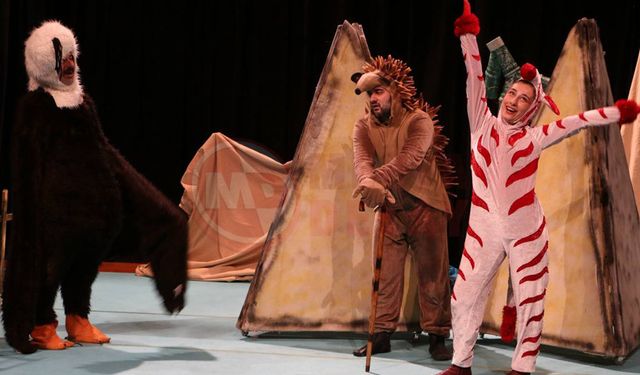 “Bir Zebra Müzikali” minik seyircilerle buluştu