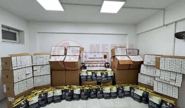 1 milyon liralık kaçak tütün operasyonu