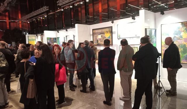 Türk Dünyası Ressamları ‘Aytmatov’u anıyor sergisi