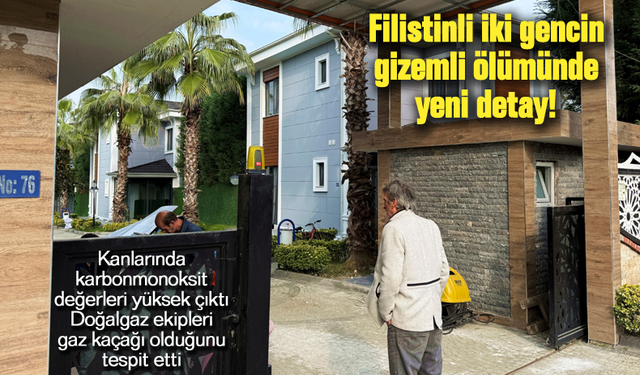 Filistinli iki gencin gizemli ölümünde yeni detay!