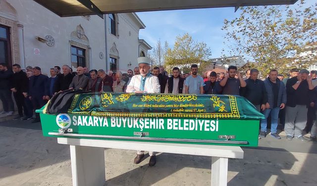 Kazada hayatını kaybeden kadın son yolculuğuna uğurlandı