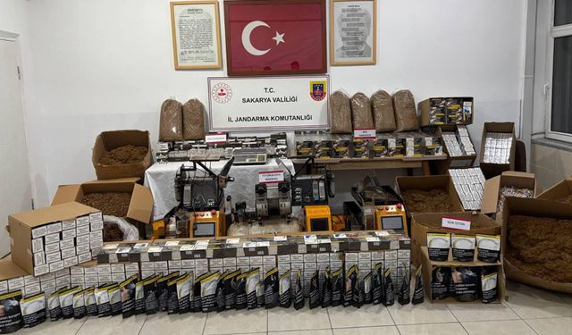 Binlerce makaron ele geçirildi!