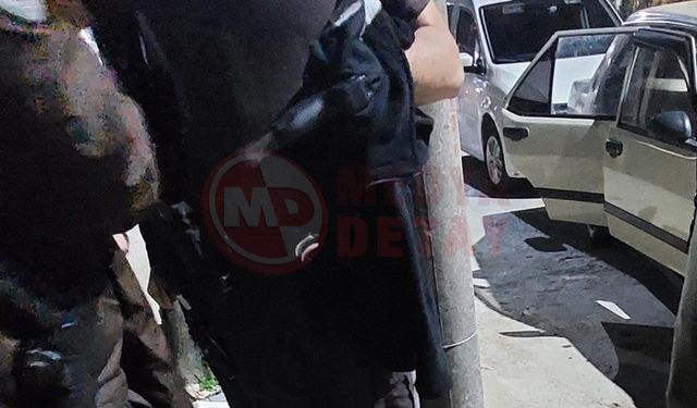 Polis uygulamasında ruhsatsız silah ele geçirildi