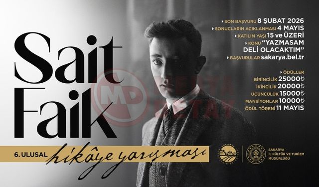 6. Ulusal Sait Faik Hikâye Yarışması başlıyor