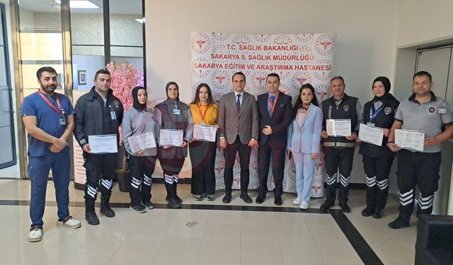 SEAH personeline Bakanlık'tan teşekkür belgesi