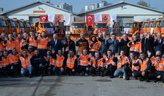 Yolların kahramanları kışa hazır...